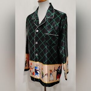 SATIN NUTCRACKER PJ TOP